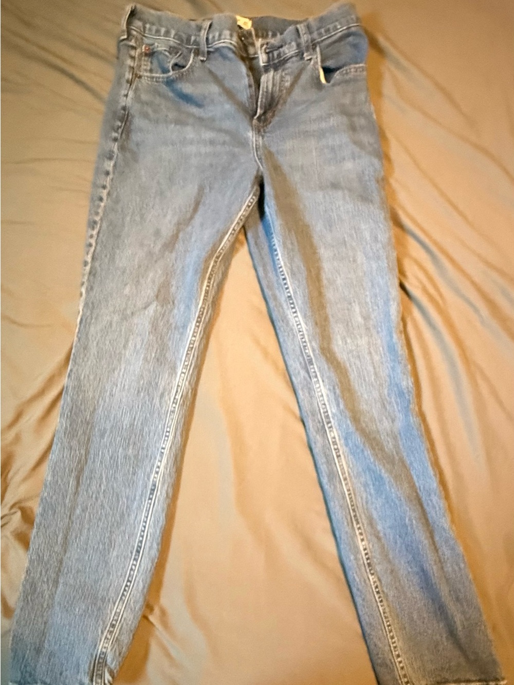 Abercrombie & Fitch High-Rise Light Blue Jeans